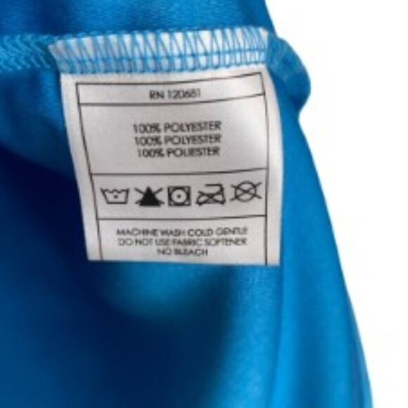 18Birdies Jemma 1/4 Zip Pullover in Ibiza Blue Medium - Picture 5 of 5